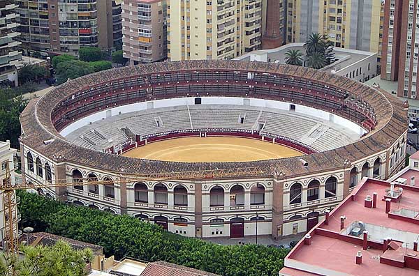 Málaga – aréna pro pořádání býčích zápasů